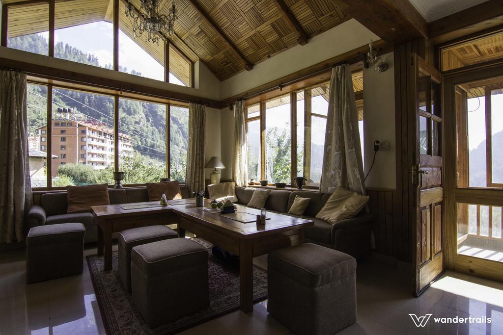 Gurung'S Cottages - A Wandertrails Stay มะนาลี ภายนอก รูปภาพ