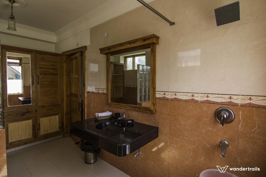 Gurung'S Cottages - A Wandertrails Stay มะนาลี ภายนอก รูปภาพ