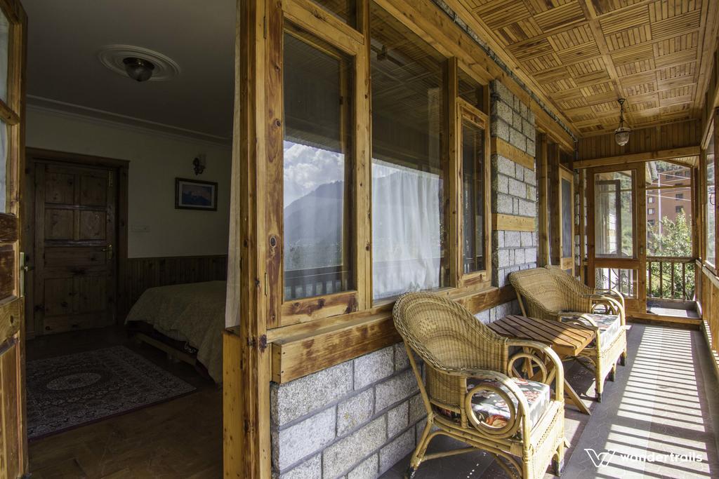 Gurung'S Cottages - A Wandertrails Stay มะนาลี ภายนอก รูปภาพ